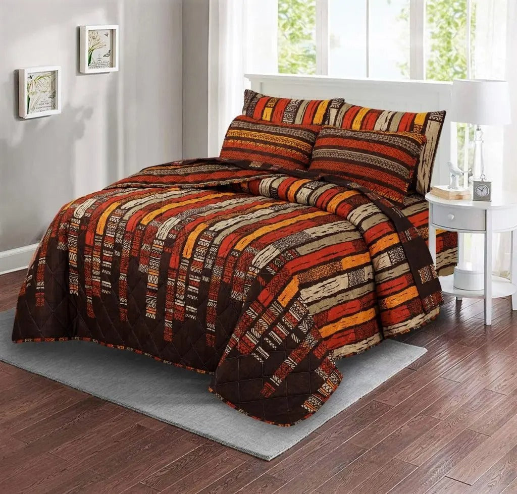 Royal Stripes 7- Piece Comforter Set
