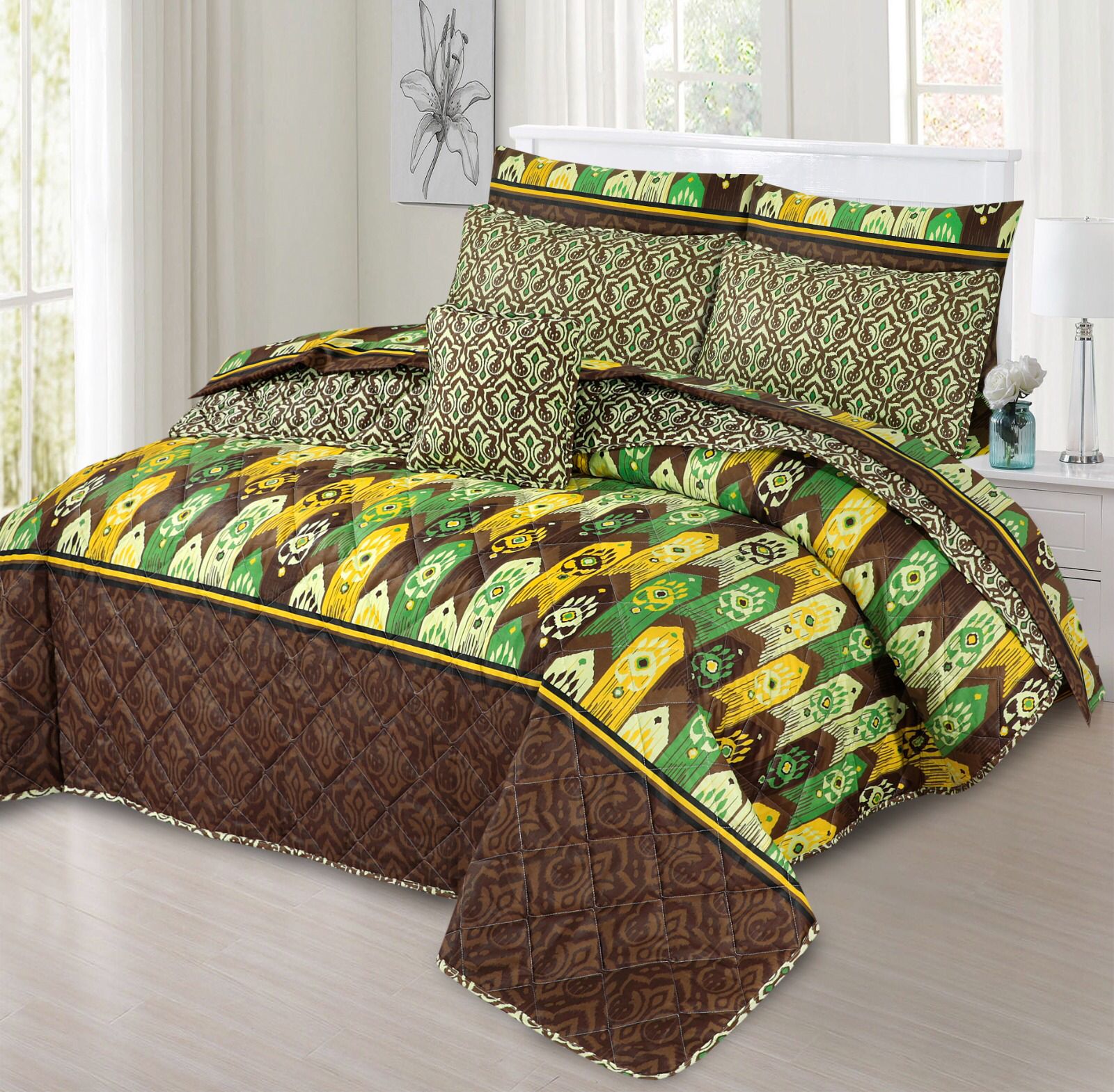 Desert Bloom 7-Piece Comforter Set