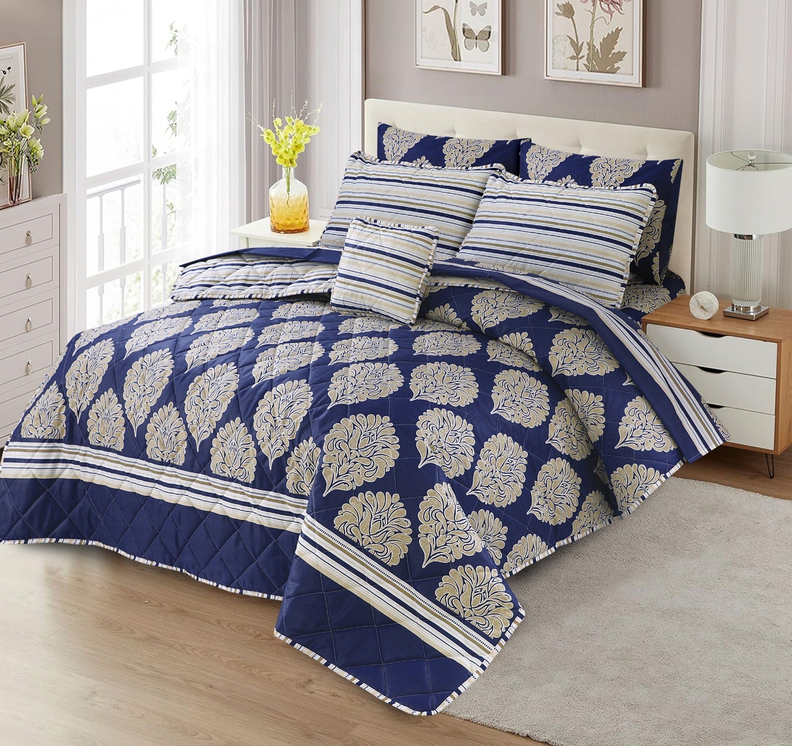 Midnight Frost 7-Piece Comforter Set